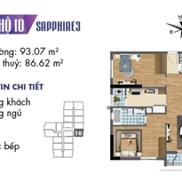 Thiết kế căn hộ Sapphire 10