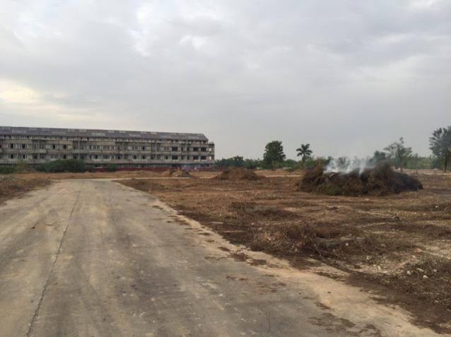 Dự án đang thi công hạ tầng