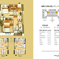 Thiết kế căn hộ 7A-7B Thiết kế căn hộ 7A-7B