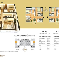 Thiết kế căn hộ 10A-10B Thiết kế căn hộ 10A-10B