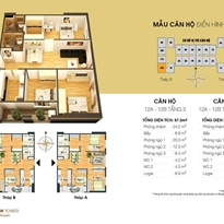 Thiết kế căn hộ 12A-12B Thiết kế căn hộ 12A-12B