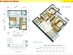 Thiết kế căn hộ A5 | Giá: 11.8 triệu/m² | DT: 70m²