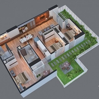 Thiết kế căn hộ 14 Thiết kế căn hộ 14