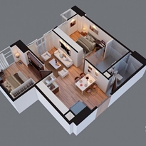 Thiết kế căn hộ 03 Thiết kế căn hộ 03