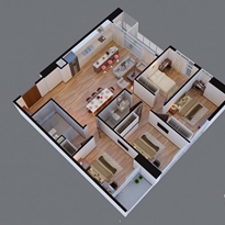Thiết kế căn hộ 05 Thiết kế căn hộ 05