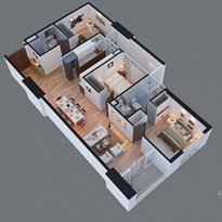 Thiết kế căn hộ 13 Thiết kế căn hộ 13