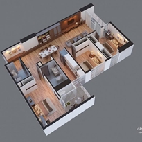 Thiết kế căn hộ 14 Thiết kế căn hộ 14