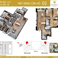 Thiết kế căn hộ 02 Thiết kế căn hộ 02
