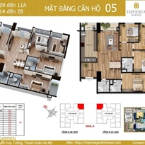 Thiết kế căn hộ 05 Thiết kế căn hộ 05