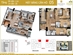 Thiết kế căn hộ 05 | Giá: 30.5 triệu/m² | DT: 120m²