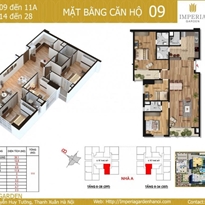 Thiết kế căn hộ 09 Thiết kế căn hộ 09