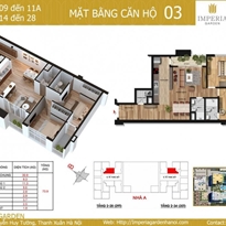 Thiết kế căn hộ 03 Thiết kế căn hộ 03