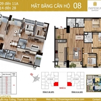 Thiết kế căn hộ 08 Thiết kế căn hộ 08
