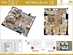 Thiết kế căn hộ 13 | Giá: 30.5 triệu/m² | DT: 97m²