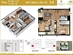 Thiết kế căn hộ 14 | Giá: 30.5 triệu/m² | DT: 71m²