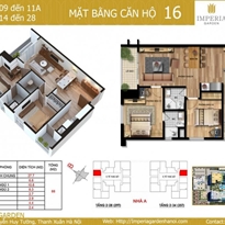 Thiết kế căn hộ 16 Thiết kế căn hộ 16
