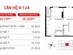 Thiết kế căn hộ A-12A | Giá: 15 triệu/m² | DT: 86m²