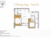 Thiết kế căn hộ A103 | Giá: 26.5 triệu/m² | DT: 76m²