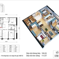 Thiết kế căn hộ 04 - A