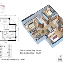 Thiết kế căn hộ 10 - B