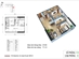 Thiết kế căn hộ 11 - E | Giá: 25 triệu/m² | DT: 71m²