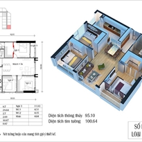 Thiết kế căn hộ 14B