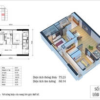 Thiết kế căn hộ 17D