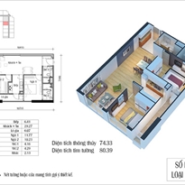 Thiết kế căn hộ 18D