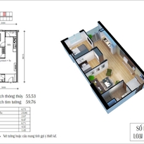 Thiết kế căn hộ 03 - F