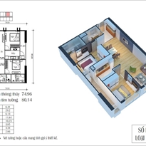 Thiết kế căn hộ 04 - D