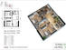 Thiết kế căn hộ 08 - D | Giá: 25 triệu/m² | DT: 80m²