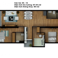Thiết kế căn hộ 05 - 12