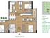 Thiết kế căn hộ C5 | Giá: 22 triệu/m² | DT: 79m²
