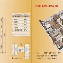 Thiết kế căn hộ 10C', 2C', 2A', 16A'