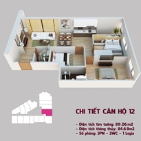 Thiết kế căn hộ 12 Thiết kế căn hộ 12