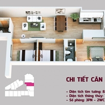 Thiết kế căn hộ 14 Thiết kế căn hộ 14