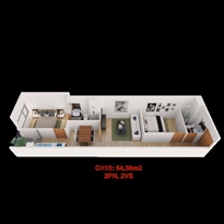 Thiết kế căn hộ 15 Thiết kế căn hộ 15