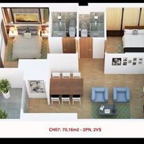 Thiết kế căn hộ 07 Thiết kế căn hộ 07