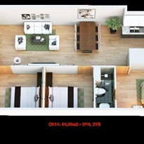 Thiết kế căn hộ 14A Thiết kế căn hộ 14A