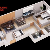 Thie kế căn hộ 12A Thie kế căn hộ 12A