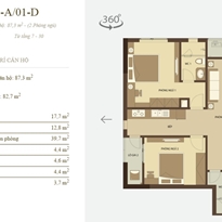 Thiết kế căn hộ 01 Thiết kế căn hộ 01