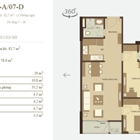 Thiết kế căn hộ 07 Thiết kế căn hộ 07