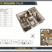 Thiết kế căn hộ A1 Thiết kế căn hộ A1