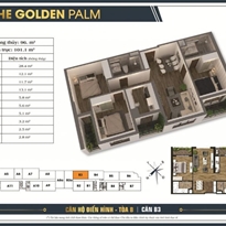 Thiết kế căn hộ B3 Thiết kế căn hộ B3