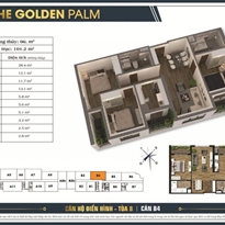 Thiết kế căn hộ B4 Thiết kế căn hộ B4