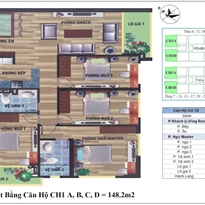 Thiết kế căn hộ 1A, 1B, 1C, 1D Thiết kế căn hộ 1A, 1B, 1C, 1D