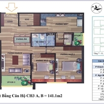 Thiết kế căn hộ 3A, 3B Thiết kế căn hộ 3A, 3B