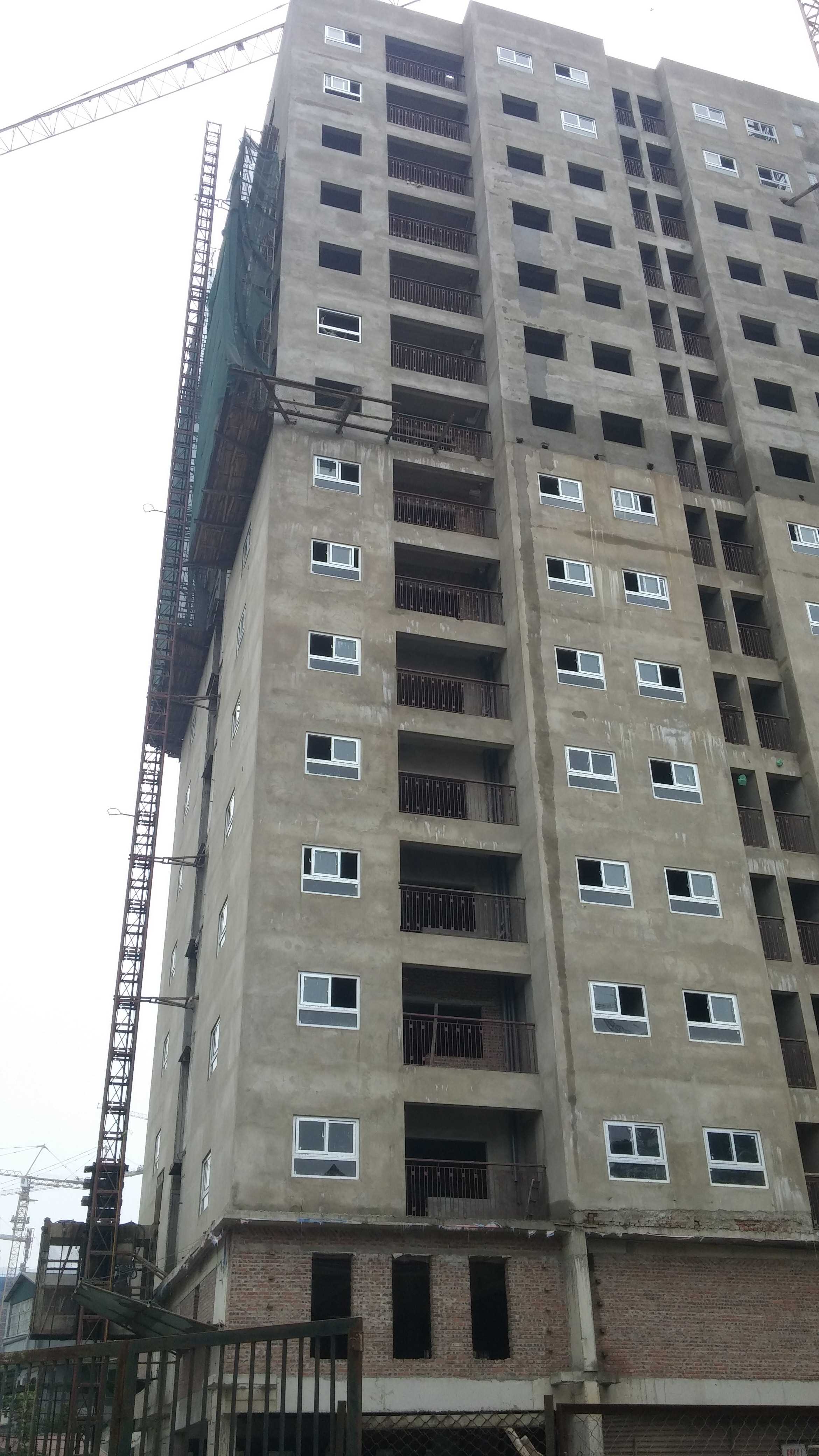 Dự án đang lắp đặt cửa sổ