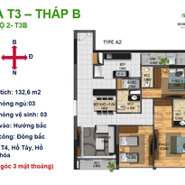 Thiết kế căn hộ 2 - T3B Thiết kế căn hộ 2 - T3B