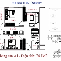 Thiết kế căn hộ A1